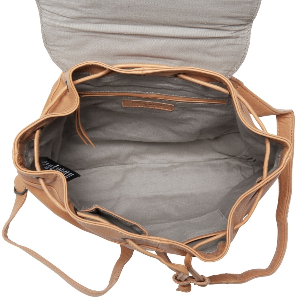 ONE LEFT at this price Boho Leather Backpack - Picture 3 of 16